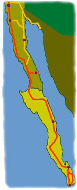 Beach Explorer Trek Route