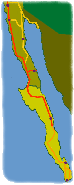 Sol Seeker Trek route