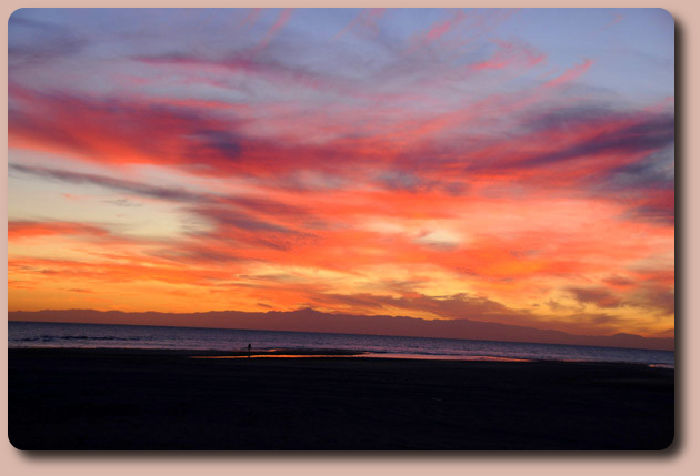 A beautiful Sea of Cortez sunset