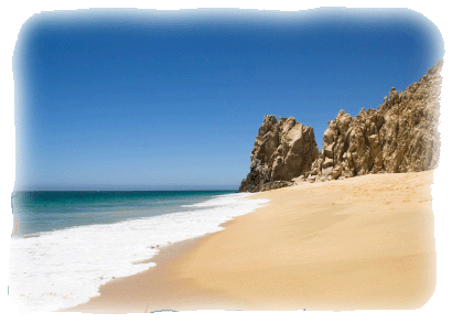 Cabo's beach