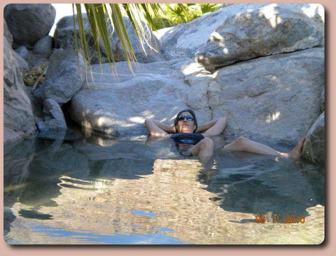 Hot tubs at hot springs